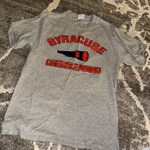 syracuse T-shirt cheerleading